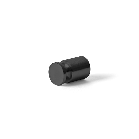 Knop Ø14 mm, sort (PVD sort) • d line