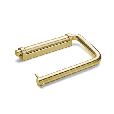 Toiletrulleholder, børstet messing finish • d line