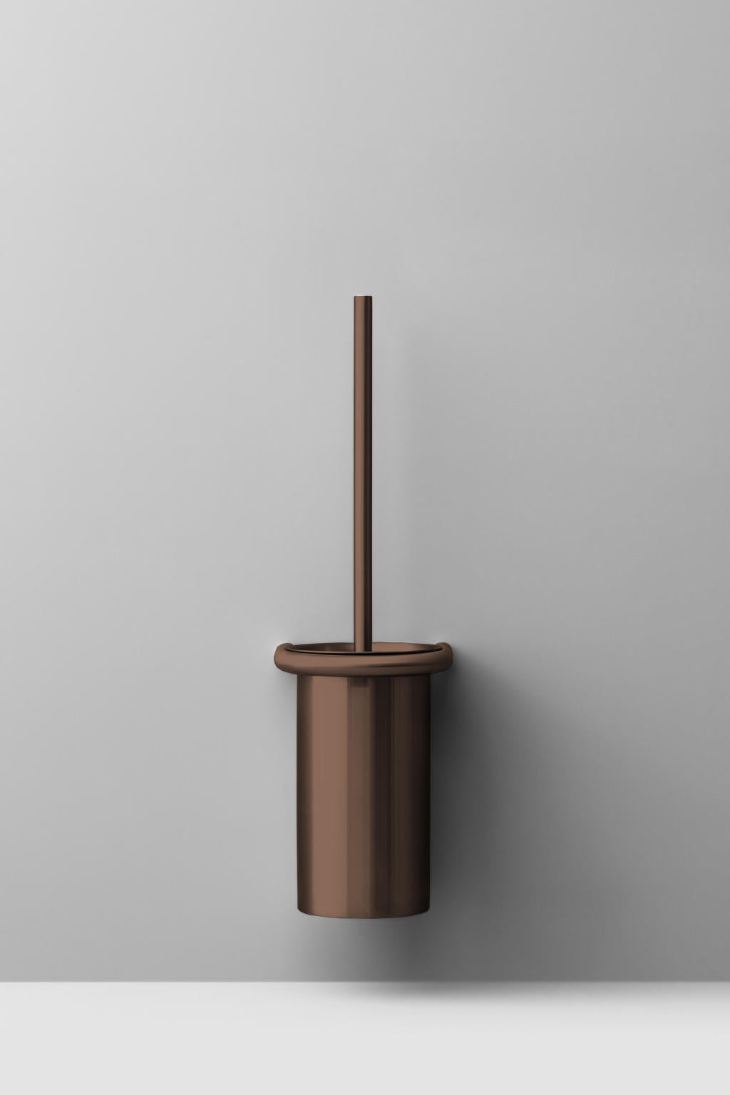 Toiletbørsteholder, bronze/bruneret finish • d line - Copenhagenhomedesign