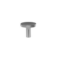 Møbelknop med diamond cut i blank forniklet, 28 mm  - Søllerød • Chr. Jørgensen