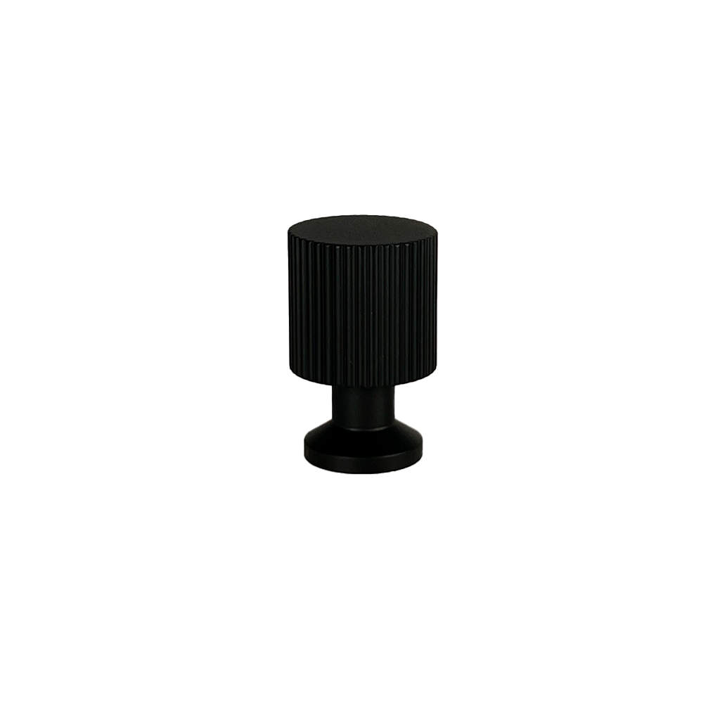 Møbelknop i mat sort, 33 mm - Marienlund • Chr. Jørgensen - Copenhagenhomedesign