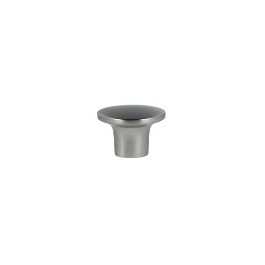 Marselisborg • Klassisk oval knop, rustfrit stål look