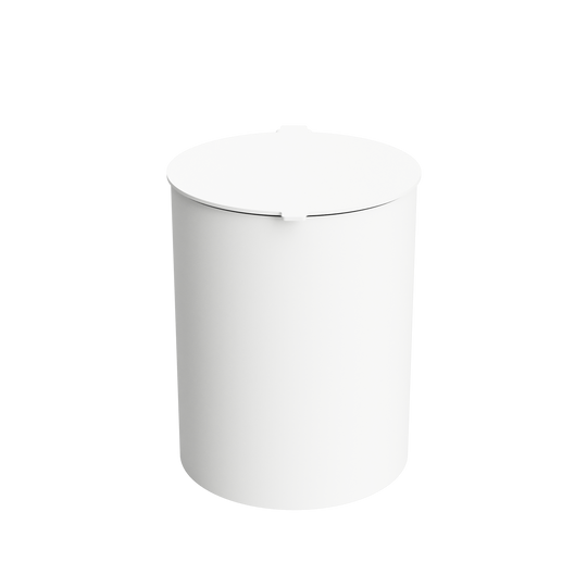 Toiletspand, hvid • NICHBA