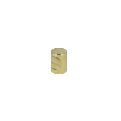 Nordhavn • Cylinderknop, blank messing