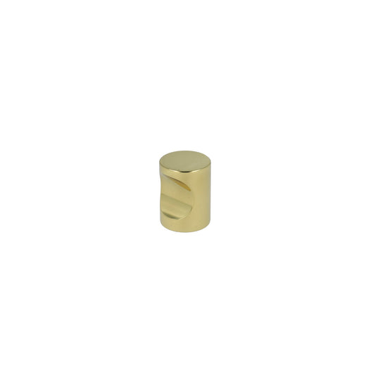Nordhavn • Cylinderknop, blank messing