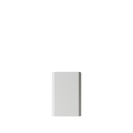 Papirspand i metal, hvid • NICHBA