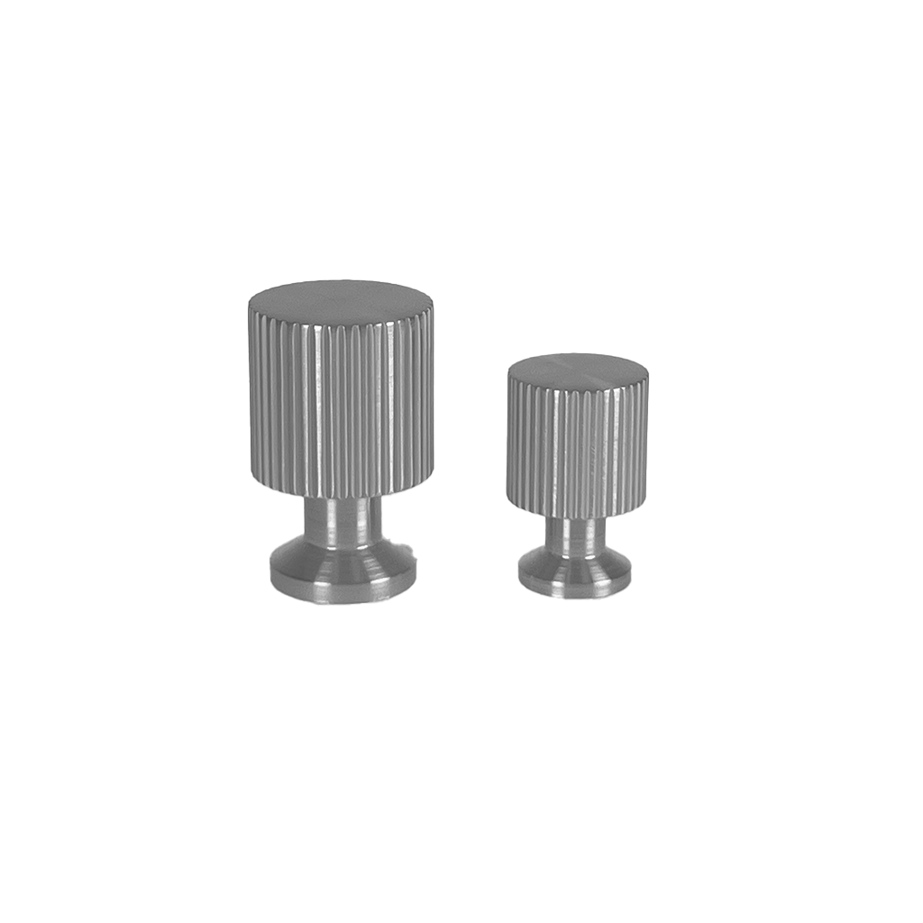 Møbelknop i rustfrit stål look, 33 mm - Marienlund • Chr. Jørgensen - Copenhagenhomedesign