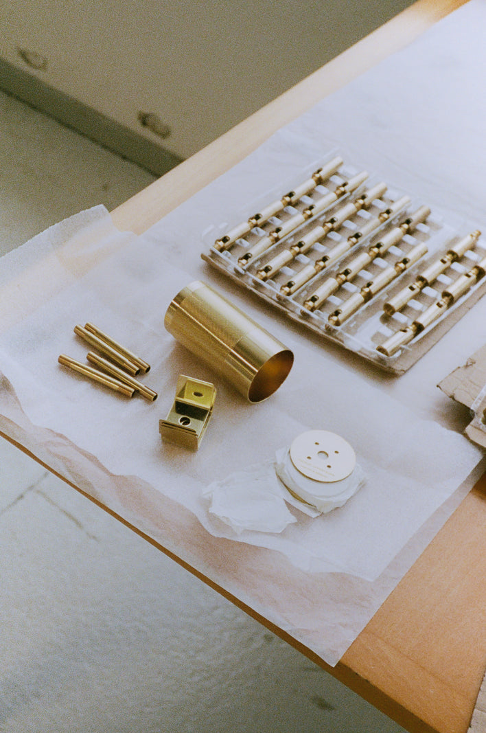 Patrone væglampe small messing  • Thorup Copenhagen - Copenhagenhomedesign