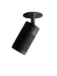 Patrone loftspot med dækplade - box fit, sortbruneret messing • Thorup Copenhagen