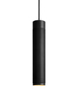 Patrone Pendel Long i sort bruneret messing • Thorup Copenhagen