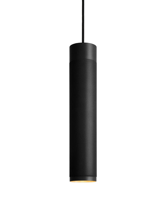 Patrone Pendel Long i sort bruneret messing • Thorup Copenhagen