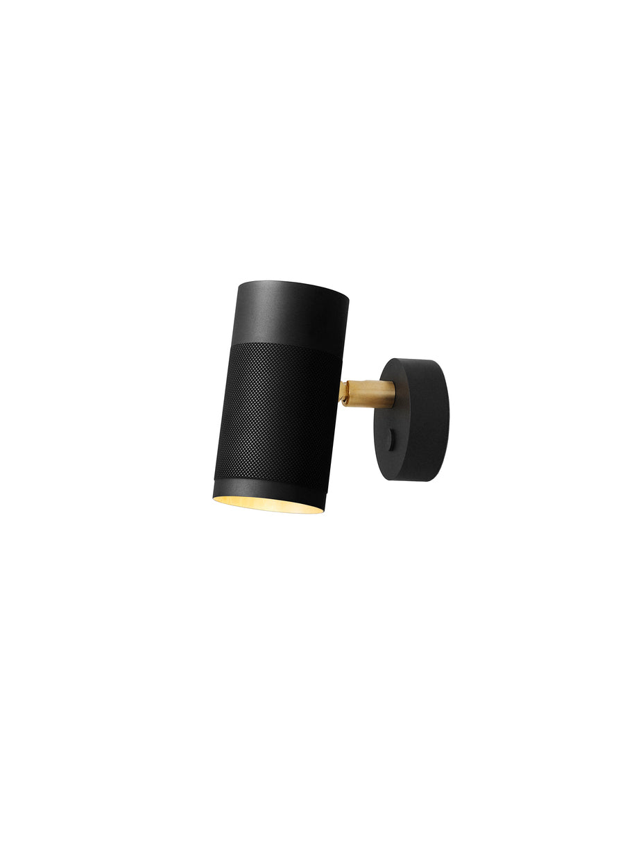 Patrone væglampe small, sortbruneret og messing • Thorup Copenhagen - Copenhagenhomedesign