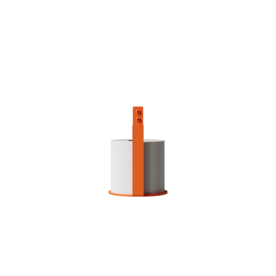 Ekstra toiletrulleholder (reserve), orange • NICHBA