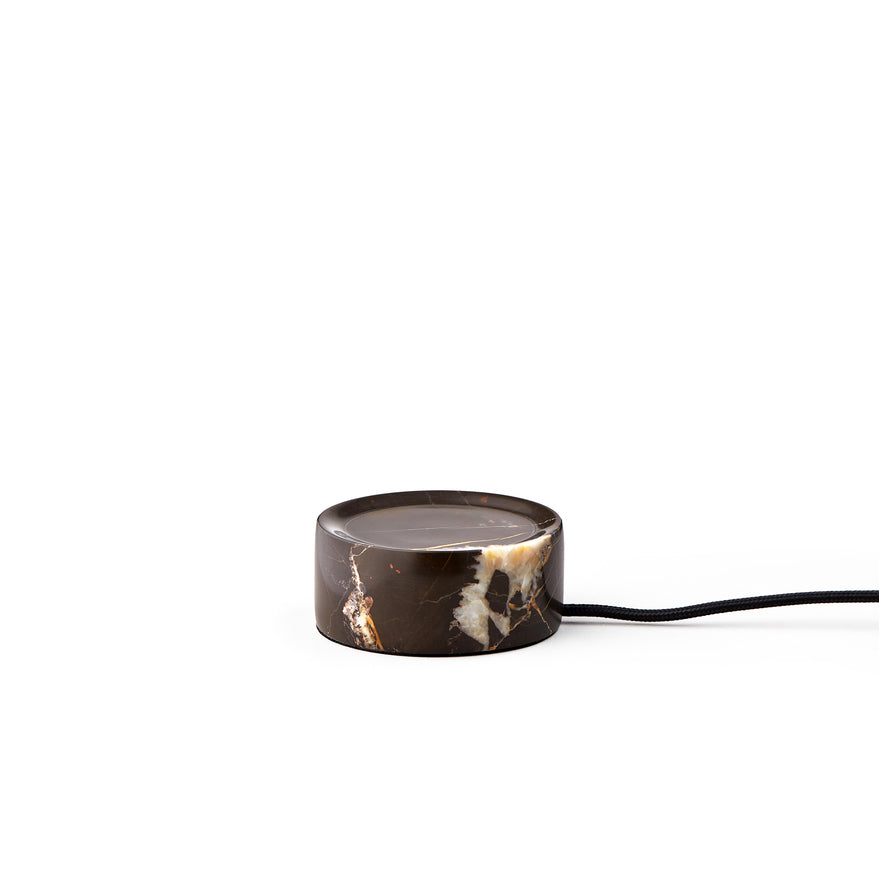 Trip Portable bordlampe, dark clay/opal matt • Design by Us - Copenhagenhomedesign