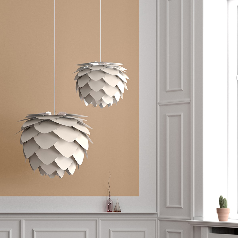 Aluvia lampeskærm, hvid • UMAGE - Copenhagenhomedesign