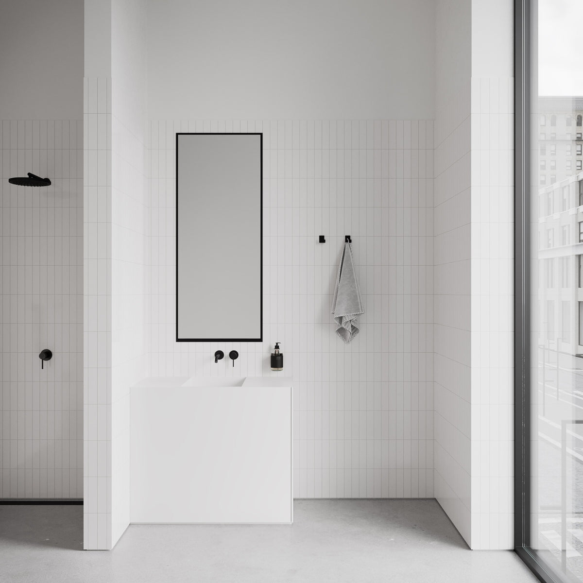 Sæbeholder, sort • NICHBA - Copenhagenhomedesign