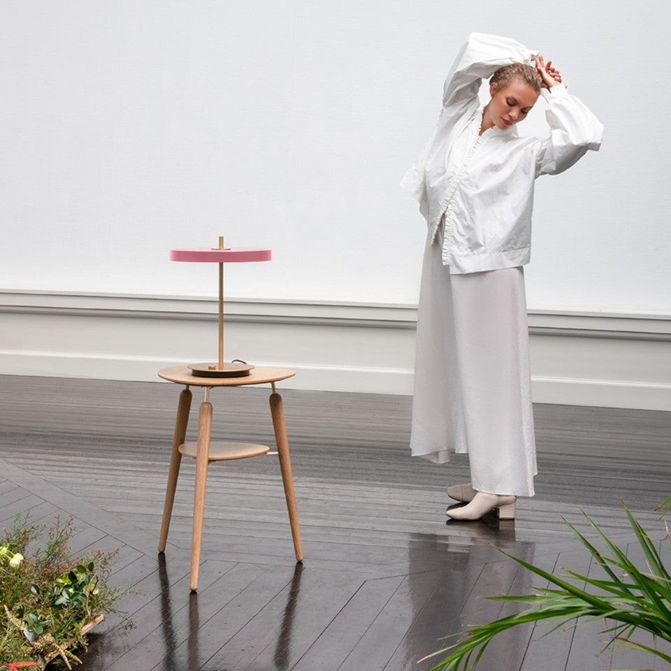 Asteria Table bordlampe, rose og messing • UMAGE - Copenhagenhomedesign