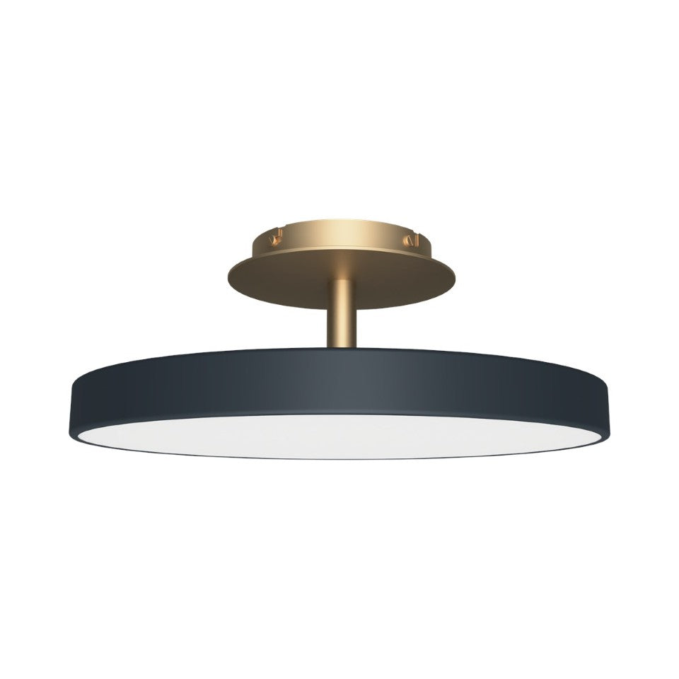 Asteria Up loftlampe, grå og messing • UMAGE - Copenhagenhomedesign