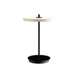 Asteria Move portable bordlampe, hvid og sort • UMAGE