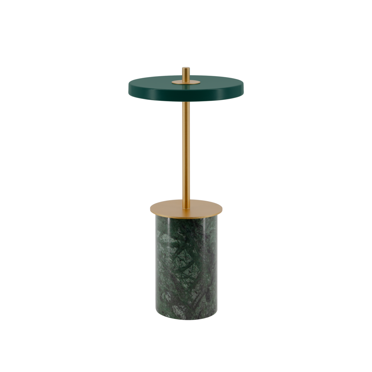 Asteria Move Mini, portable bordlampe, grøn marmor • UMAGE - Copenhagenhomedesign