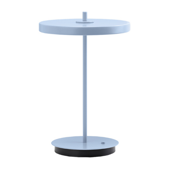 Asteria Move Monochrome, portable bordlampe, lyseblå • UMAGE