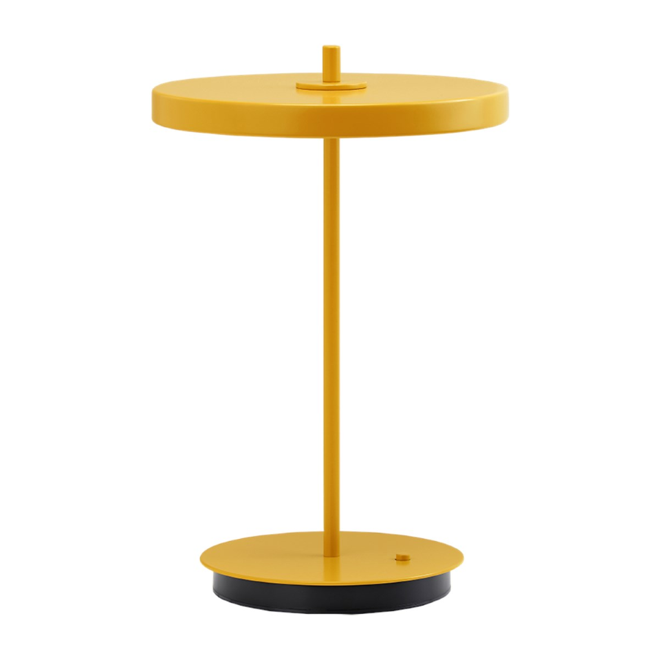 Asteria Move Monochrome, portable bordlampe, gul (sunflower) • UMAGE - Copenhagenhomedesign