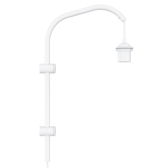 Willow Mini Wall Hanger, lampestander, væglampe, hvid • UMAGE