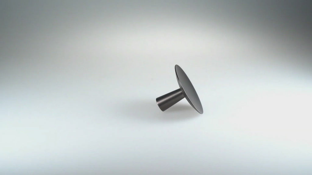Møbelknop i bronze / bruneret messing, Ø 30 mm - København • Chr. Jørgensen