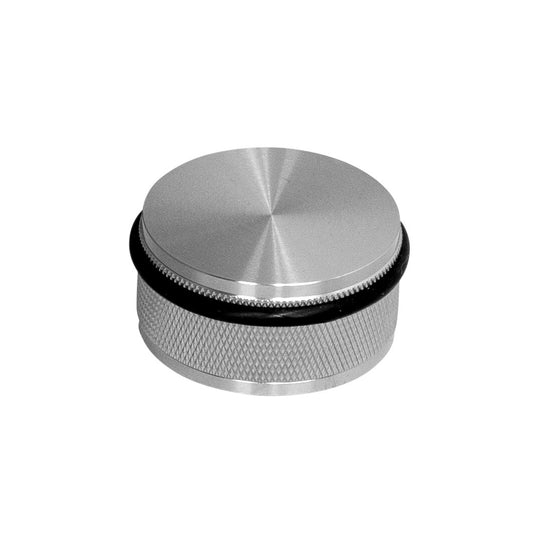 Cross dørstopper i rustfrit stål med diamond cut mønster  • Buster + Punch