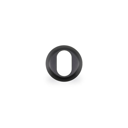 Cylinderring, sort (PVD sort), passer bl.a. til AJ dørgreb • d line