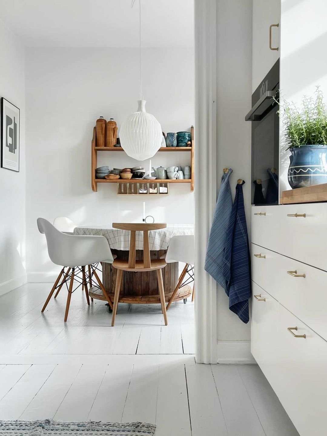 Køkkengreb i børstet messing uden lak - Frederiksberg • Chr. Jørgensen - Copenhagenhomedesign