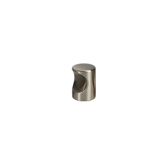 Blokhus • Cylinder knop, rustfrit stål look