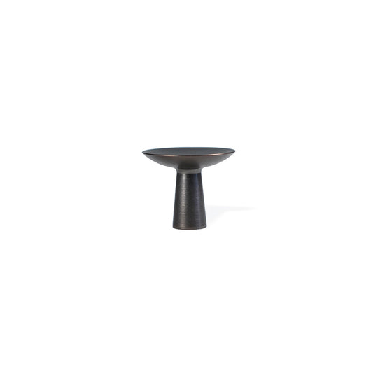 Møbelknop i bronze / bruneret messing, Ø 30 mm