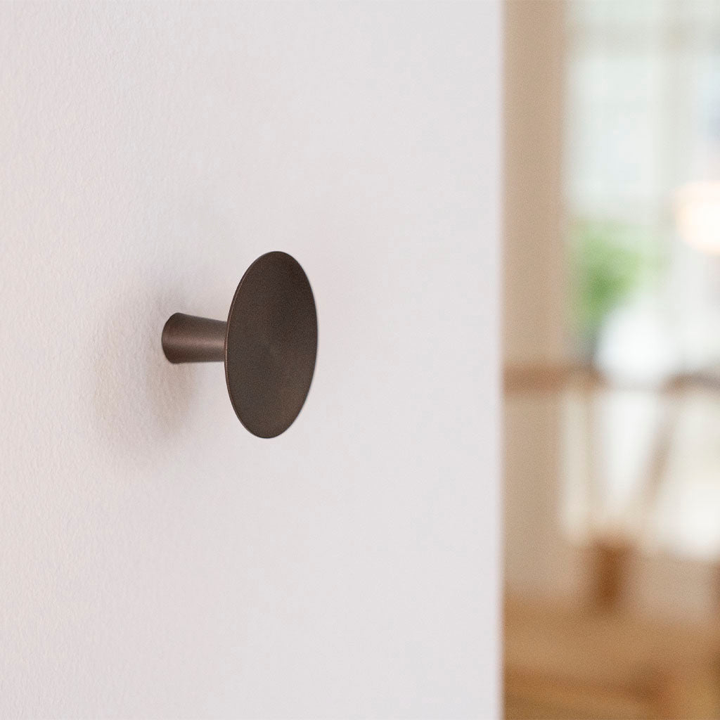 København møbelknop, Ø 75 mm, bronze / bruneret messing • Chr. Jørgensen - Copenhagenhomedesign