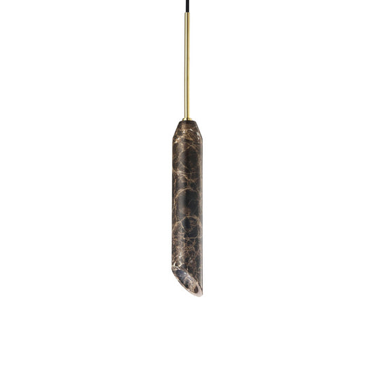 Marble Art pendel, brun • Design by Us