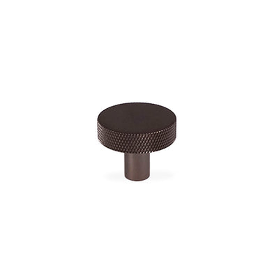 Møbelknop med diamond cut i bronze / bruneret messing - Østerbro • Chr. Jørgensen